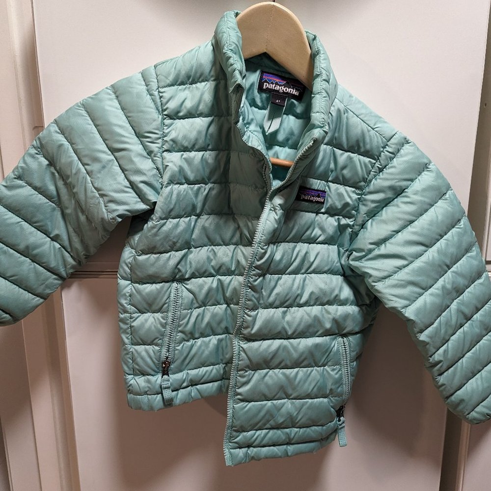 Patagonia Down Puffer Jacket 4T Mint